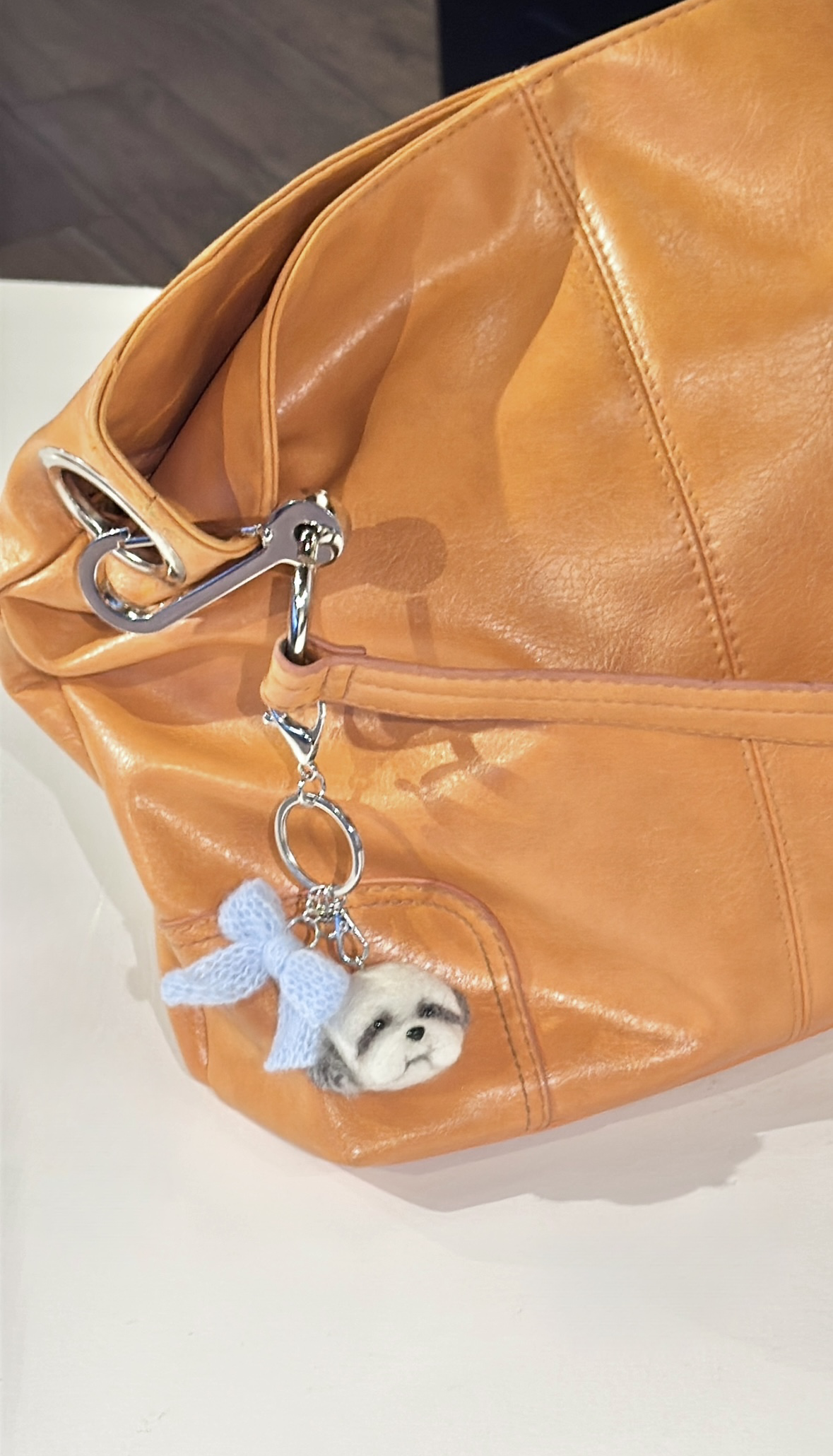 【ハンドメイド】もちいぬ mini charm(オーダー限定)
