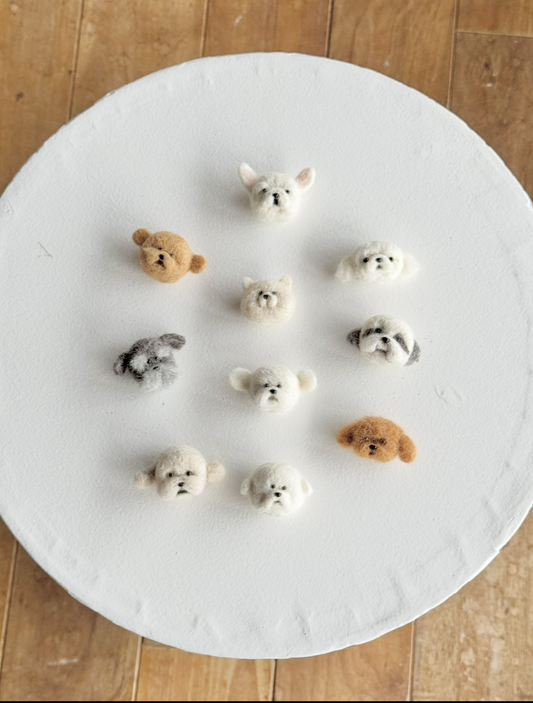 【ハンドメイド】もちいぬ mini charm(オーダー限定)