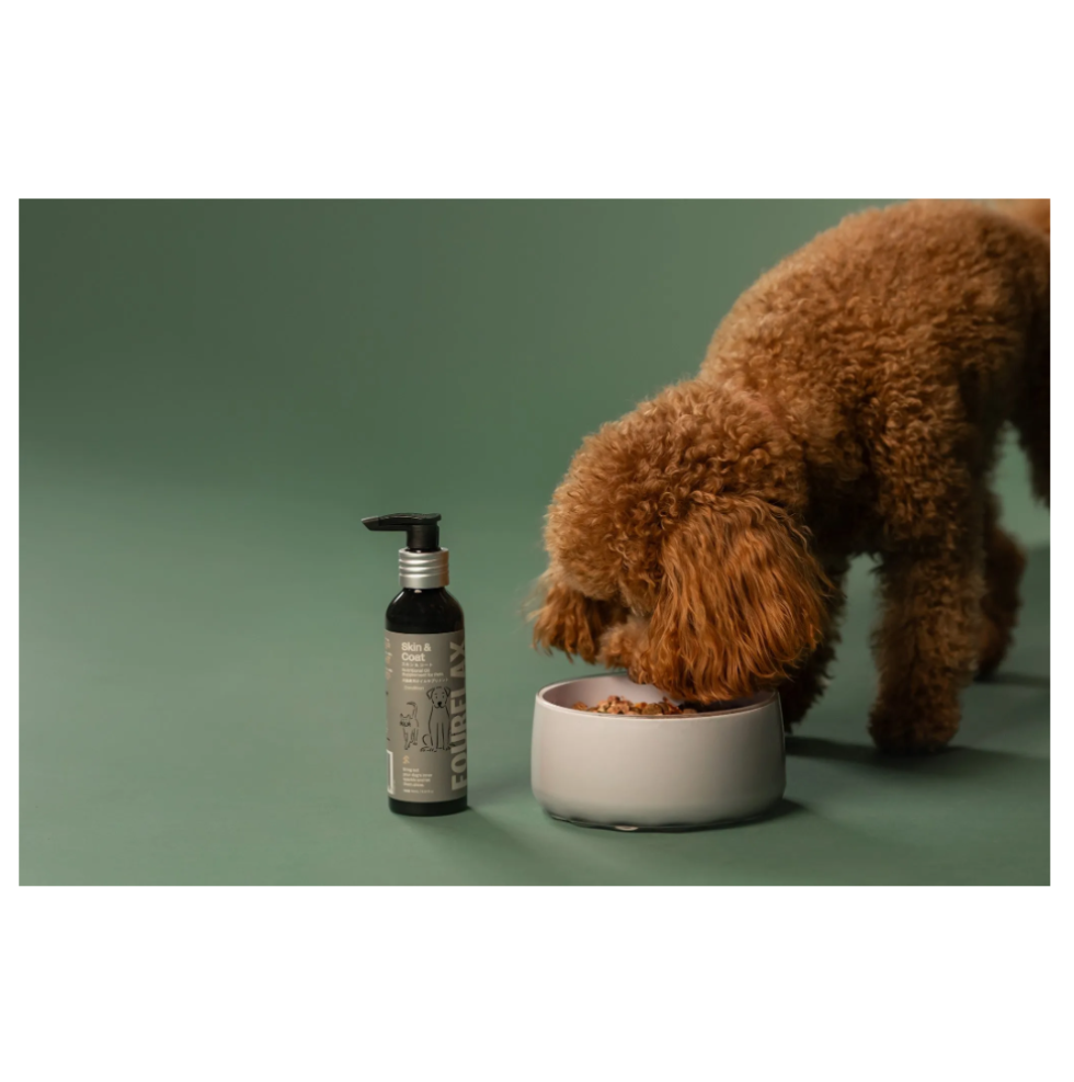 K9 Natural FOURFLAX スキン＆コート(犬猫兼用)｜選べる2サイズ