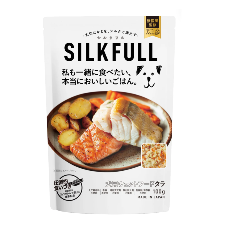 SILKFULL 犬用プレミアムウェットフード（タラ味）