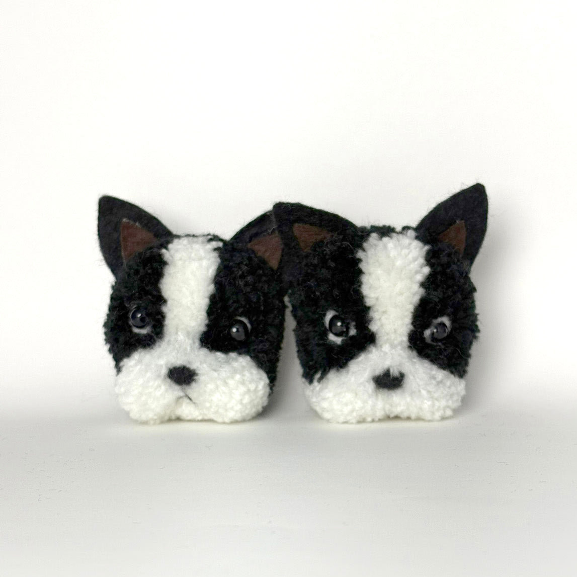 【ハンドメイド】犬ぽんぽんチャーム