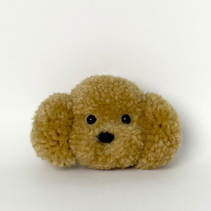 【ハンドメイド】犬ぽんぽんチャーム