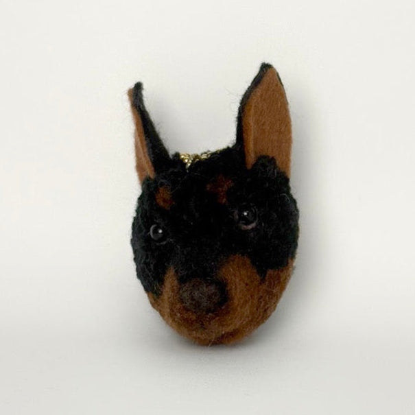 【ハンドメイド】犬ぽんぽんチャーム