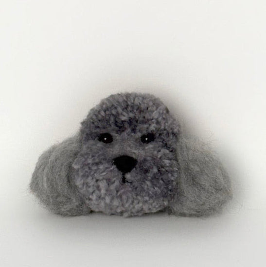 【ハンドメイド】犬ぽんぽんチャーム