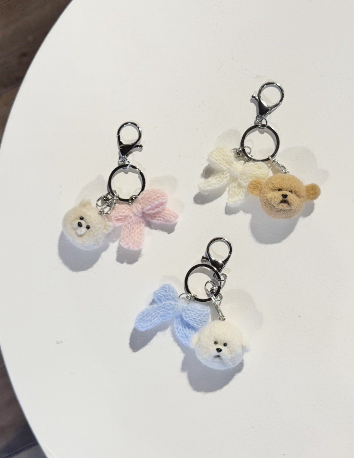 【ハンドメイド】もちいぬ mini charm（オーダー限定）