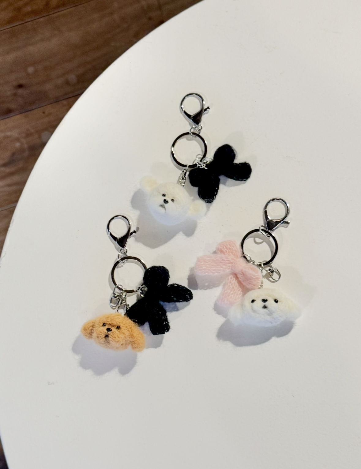【ハンドメイド】もちいぬ mini charm（オーダー限定）