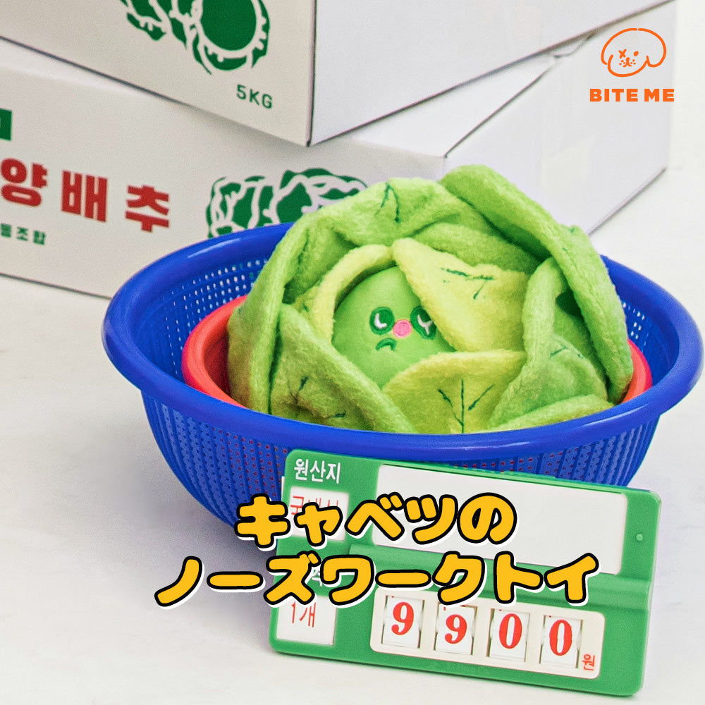 BITE ME バイトミー キャベツくんくんボールおもちゃ